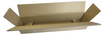 Produktbild von 1x Faltkarton Versandhülsen  610x105x105mm sehr stabil 2-wellig braun