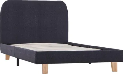Obrázok produktu pre vidaXL Posteľný rošt Dark Grey Fabric 90 × 200 cm