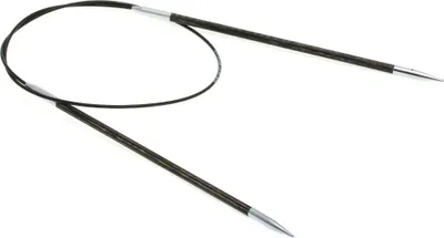 Produktbild von Lana Grossa Rundstricknadel Designholz lala BERLIN, Rundstricknadel 360°-Nadelseil:60 cm / Ø 3.5 mm