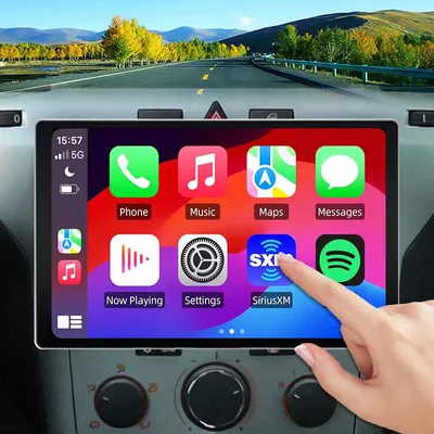 Imagen del producto de Radio multimedia con pantalla QLED de 13,1 pulgadas - Android 12 - 4G - CarPlay inalámbrico