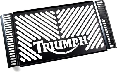 Obrázek produktu pro Kryt chladiče ZIEGER kompatibilní s Triumph Speed Triple 1050 logo černý