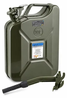 Produktbild von Bituxx Reservekanister 10 Liter inkl. Einfüllstutzen Starr MS-17596, KI-generiertes Bild