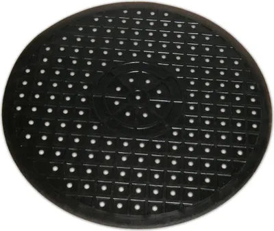 Produktbild von SPÜLBECKEN EINLAGE  Ø 30,5cm rund Spülbeckenmatte Spülbeckeneinlage Matte 44(Schwarz, rund)