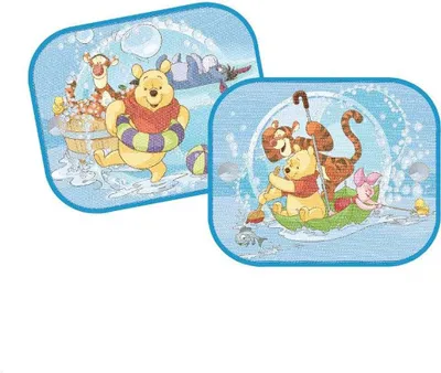 Obrázek produktu pro Stínítka do auta 2 ks v balení Disney Winnie the pooh