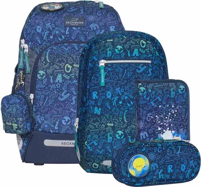 Produktbild von Beckmann Schulranzenset Active Air FLX - 6-Tlg. Set Science