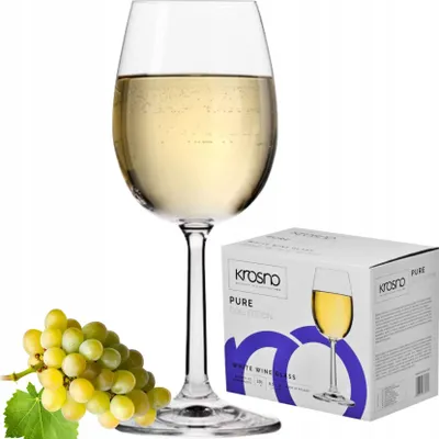 Image de KROSNO Verres à vin blanc pur, lot de 6, 280 ml