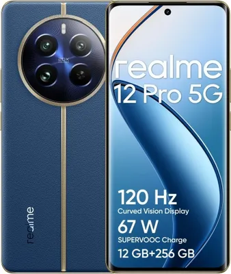 Produktbild von realme 12 Pro Smartphone 5G 12GB 256GB Android 14 Dual SIM Blu