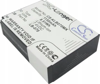 Obrázek produktu pro Baterie pro Kodak PIXPRO S1/AZ651/AZ652/AZ901, 1150mAh, Li-Ion