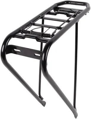 Imagen del producto de Atranvelo, portaequipajes trasero para bicicletas, modelo Granny, color plateado, para ruedas de 28 pulgadas