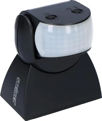 Produktbild von STEINEL IS 1, Kabelgebunden, Schwarz, IP54, Eingang, Garten, Terrasse, II, Bewegungssensor