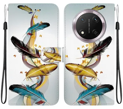 Immagine prodotto di Per Honor Magic 7 Lite / X9c Custodia a portafoglio in Pelle finta con motivo decorativo
