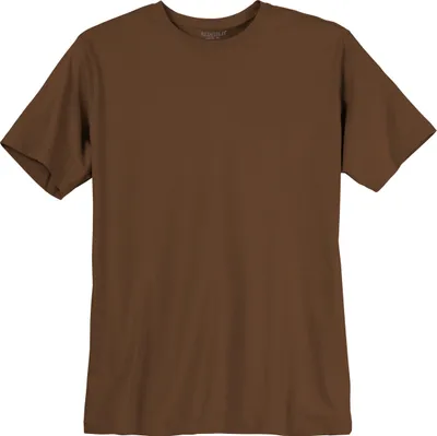 Produktbild von Redfield Basic T-Shirt braun Übergröße