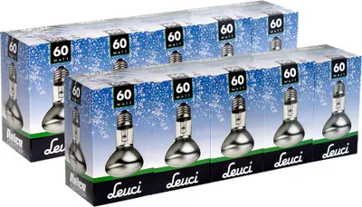 Produktbild von 10 x Leuci Reflektor Glühbirne R63 60W E27 matt Glühlampe 60 Watt warmweiß dimmbar