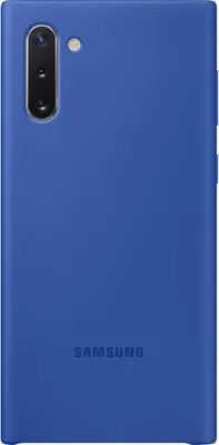 Obrázek produktu pro Modré silikonové pouzdro Note10