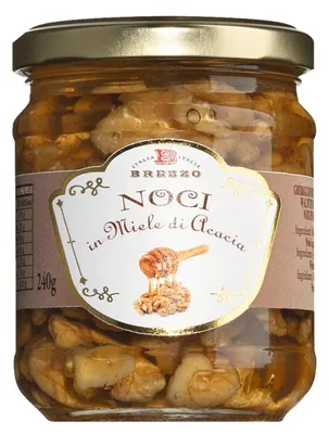 Produktbild von Apicoltura Brezzo Walnüsse in Akazienhonig 230 gr.