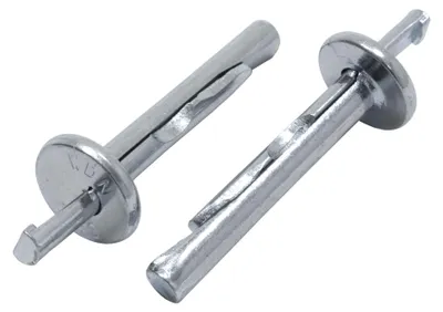 Produktbild von PROTEKTOR Deckennagel Deckendübel Beton 100 Stück, 6 x 40mm, A1 Silber Trockenbau Schrauben, Qualität Germany