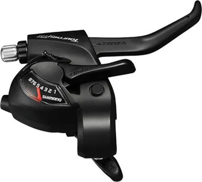 Immagine prodotto di Leva del cambio/freno Shimano TOURNEY ST-TX800-8R destra, 8 velocità, nera