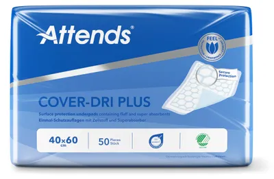 Productafbeelding van Attends Cover Dri+ 40 X 60 (50 Stuks)