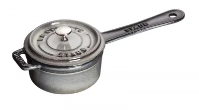 Zdjęcie produktu dla Staub Mini Cast Iron Casserole - 250 ml  Graphite