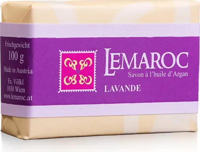 Image de Savon à l'huile d'argan - Lavande 100g