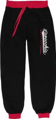 Produktbild von Lavecchia Herren Jogginghose LV-2020 (Black-Red, 7XL)