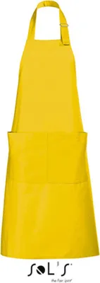 Zdjęcie produktu dla SOLs 88010 | Długi fartuch Gala - 75 x 90 cm - Kolor: Złoty - Rozmiar: 75 x 90 cm