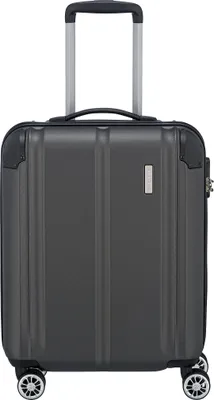 A studio shot of a suitcase.