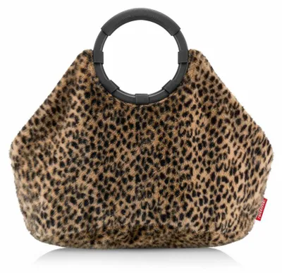 Obrázok produktu pre Reisenthel loopbag hobo, Žena, Kabela, Vrecko na zips, Hnedá, Čierna, Vzor, Čierna