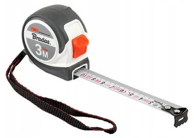 Produktbild von Bradas Rollbandmaß DIY-MTWLS15-0316/K 3m Stahlband
