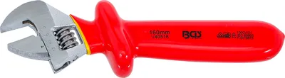 Obrázok produktu pre BGS technic VDE Adjustable Wrench, 200 mm, 200 g, 150 mm