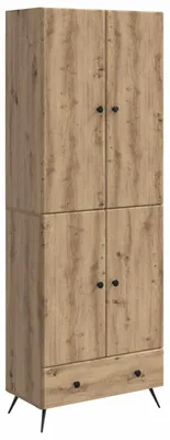 Image de vidaXL, ensemble de deux armoires, bois imitation chêne artisanal
