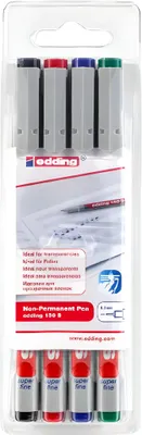 Obrázek produktu pro EDDING Folienschreiber 4-150-4 non-permanent sortiert 4 St./Pack.