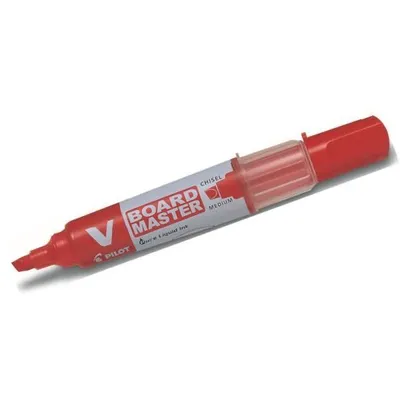 Produktbild von PILOT Whiteboard Marker V BOARD MASTER Keilspitze rot