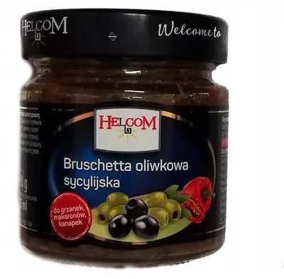 Zdjęcie produktu dla Bruschetta 225Ml Syculijska Z Oliwkami