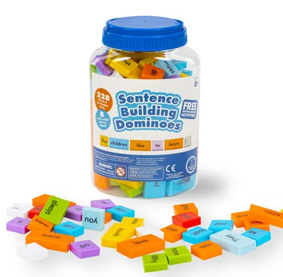 Obrázok produktu pre Vzdelávacie materiály: Domino na učenie sa syntaxu