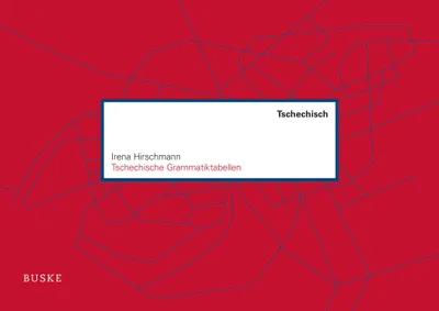 Produktbild von Tschechische Grammatiktabellen