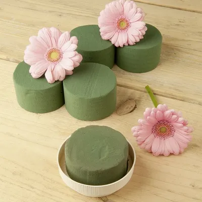 Produktbild von Nasszylinder grün, Ø 8 cm, 4 Stück