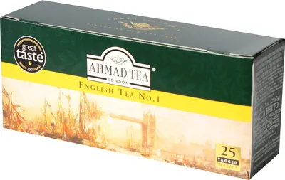 Produktbild von Ahmad Tea - English Tea No.1 - 25 Teebeutel mit Band
