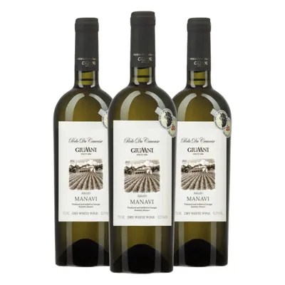 Produktbild von Giuaani Manavi Mtsvane Georgischer Weißwein Trocken (3 x 0,75L)