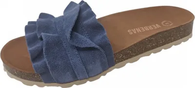 Image de Verbenas Mules classiques ROCIO SERRAJE VOLANTE IRIS Femmes 383737323933 Bleu 38 UE