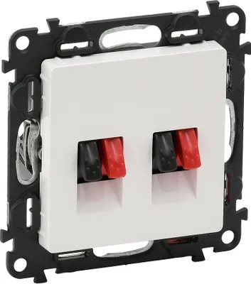 Immagine prodotto di Presa audio doppia Valena Life Legrand - Bianco