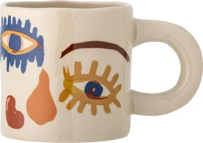 Produktbild von Bloomingville Horus Tasse, Orange, Steingut
