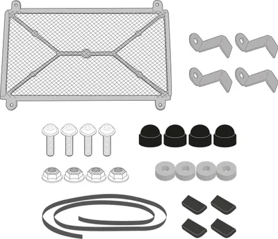Image de Radiator Guard Acier noir