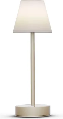 Produktbild von New Garden Lola Slim 30 Akku Tischleuchte Brass
