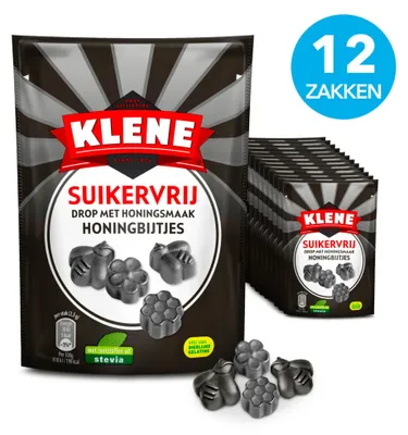 Immagine prodotto di Ape del miele senza zucchero Klene (12 x 110 g)
