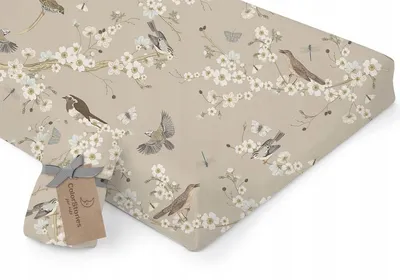 Produktbild von ColorStories Birdsong Wickelauflagenbezug mit Gummizug 50x70 cm