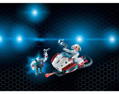 Immagine prodotto di PLAYMOBIL 9003 - Skyjet con Dr X e robot