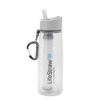 Zdjęcie produktu dla LifeStraw Go 650 ml, przezroczysty, 2-stopniowy filtr