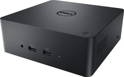 Produktbild von DELL TB18DC, Kabelgebunden, USB 3.2 Gen 1 (3.1 Gen 1) Type-B, 3,5 mm, USB Typ-A, USB Typ-B, 10,100,1000 Mbit/s, 10BASE-T, 100BASE-T, 100BASE-TX, 1000BASE-T, 1000BASE-TX
