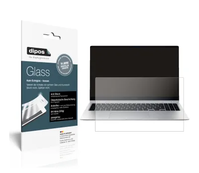 Produktbild von 2x Schutzfolie für Samsung Galaxy Book Pro 360 15.6 Zoll matt - Anti-Shock 9H Folie dipos Glass Kunststoffglas